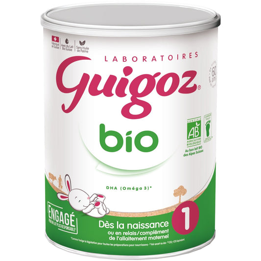GUIGOZ Organic Powdered Baby Milk 1st Age From Birth