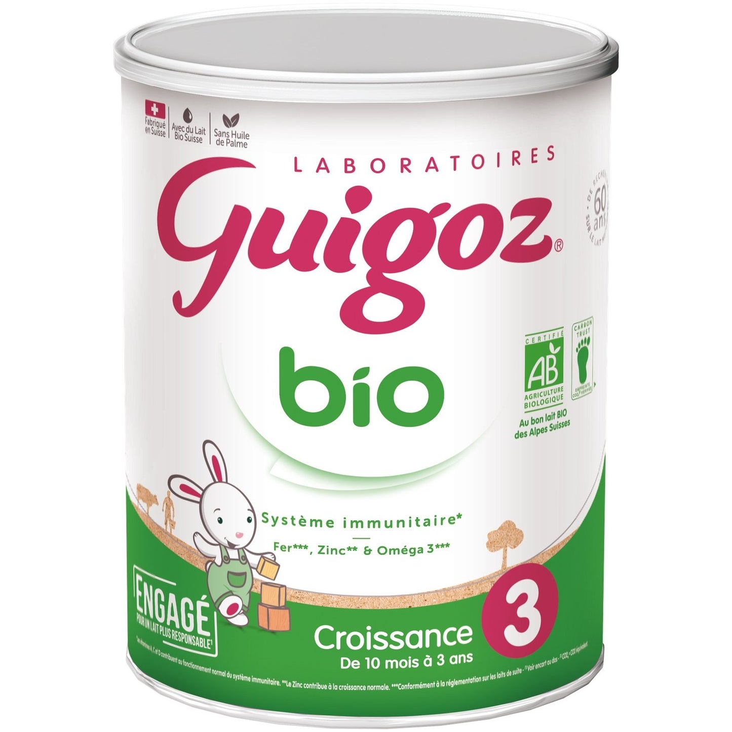 GUIGOZ Organic Powdered Baby Milk 3rd Age