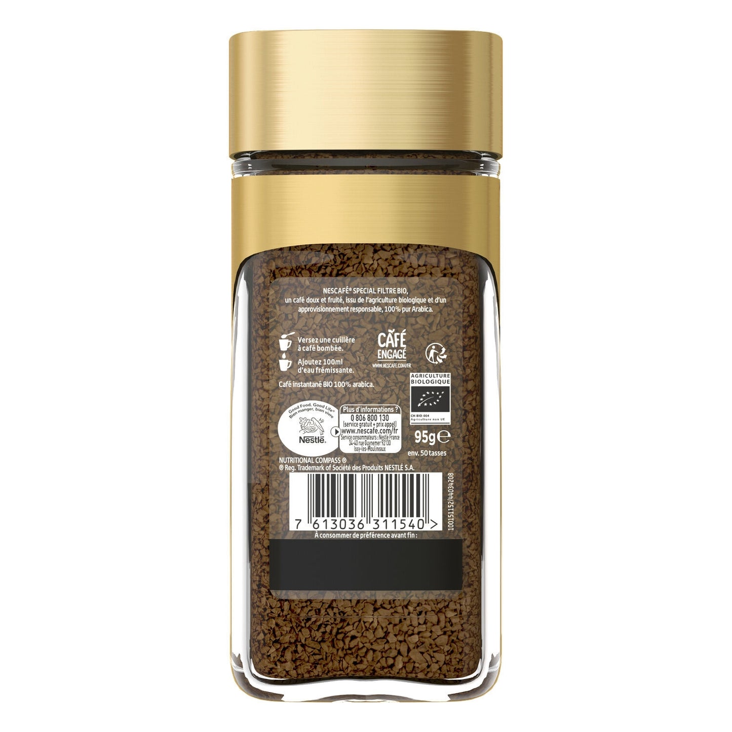 NESCAFE Organic Special Filter Instant Coffee