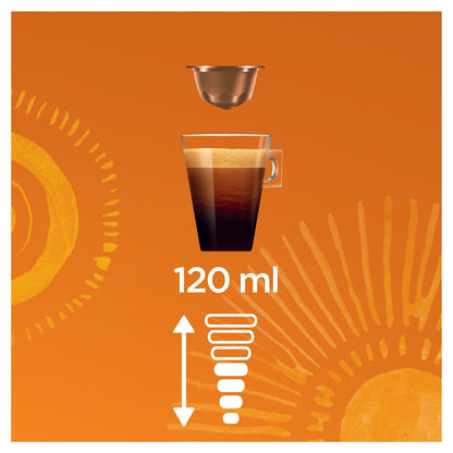 Coffee Capsules Lungo Intensity 5 Compatible Dolce Gusto Colombia Organic NESCAFE