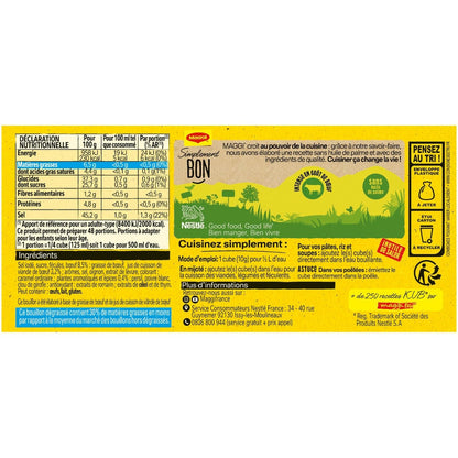 [ANTI-GASPILLAGE] Bouillon Bœuf Dégraissé MAGGI - Date de durabilité minimale : 07/2025