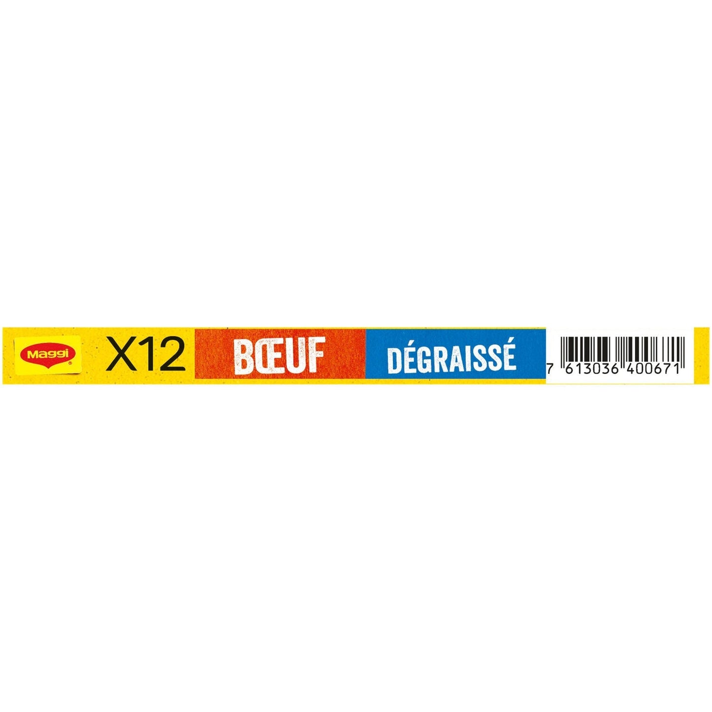 [ANTI-GASPILLAGE] Bouillon Bœuf Dégraissé MAGGI - Date de durabilité minimale : 07/2025
