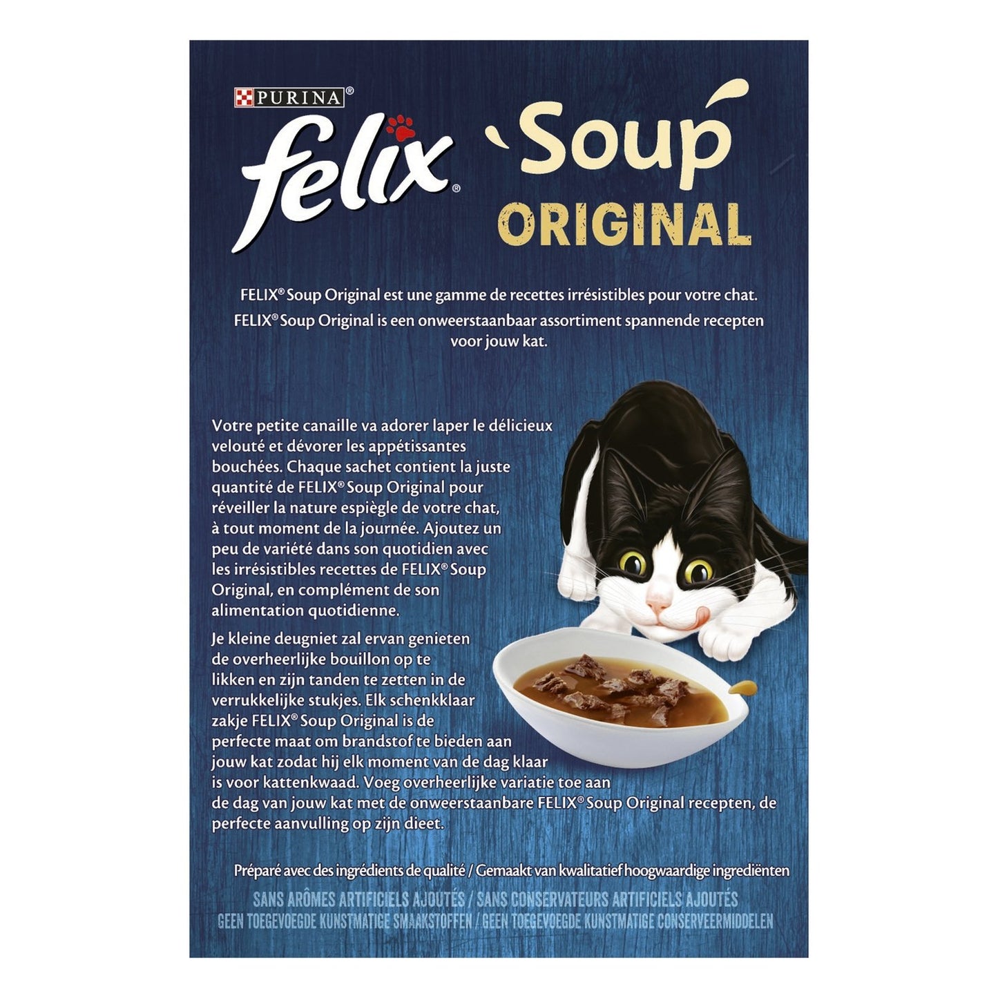 Pâtée pour Chat Adulte Boeuf Poulet Agneau Sélection Campagne FELIX