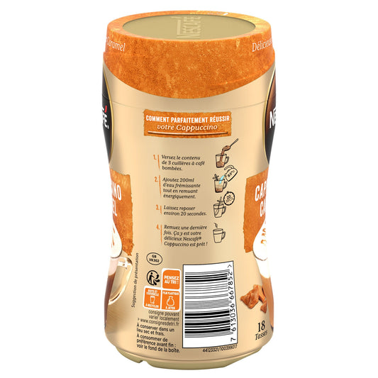 Café Soluble Cappuccino Caramel NESCAFE
