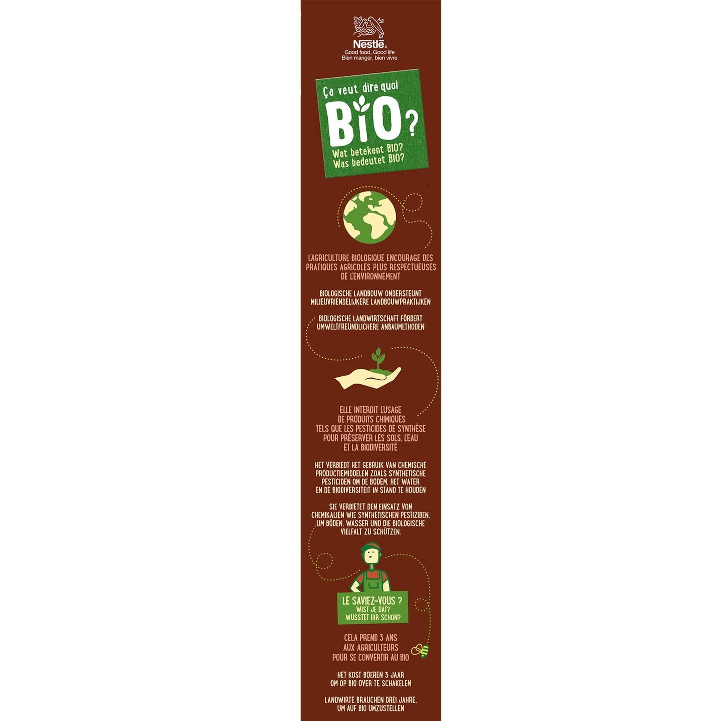 Céréales Chocapic Bio Chocolat NESTLE