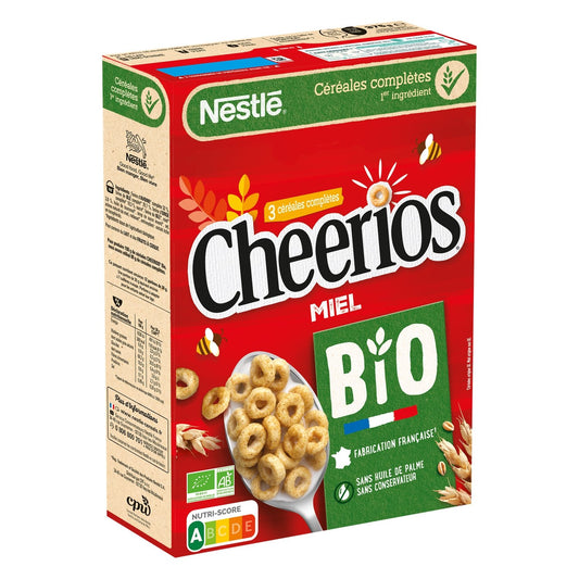 Céréales au Miel Bio CHEERIOS