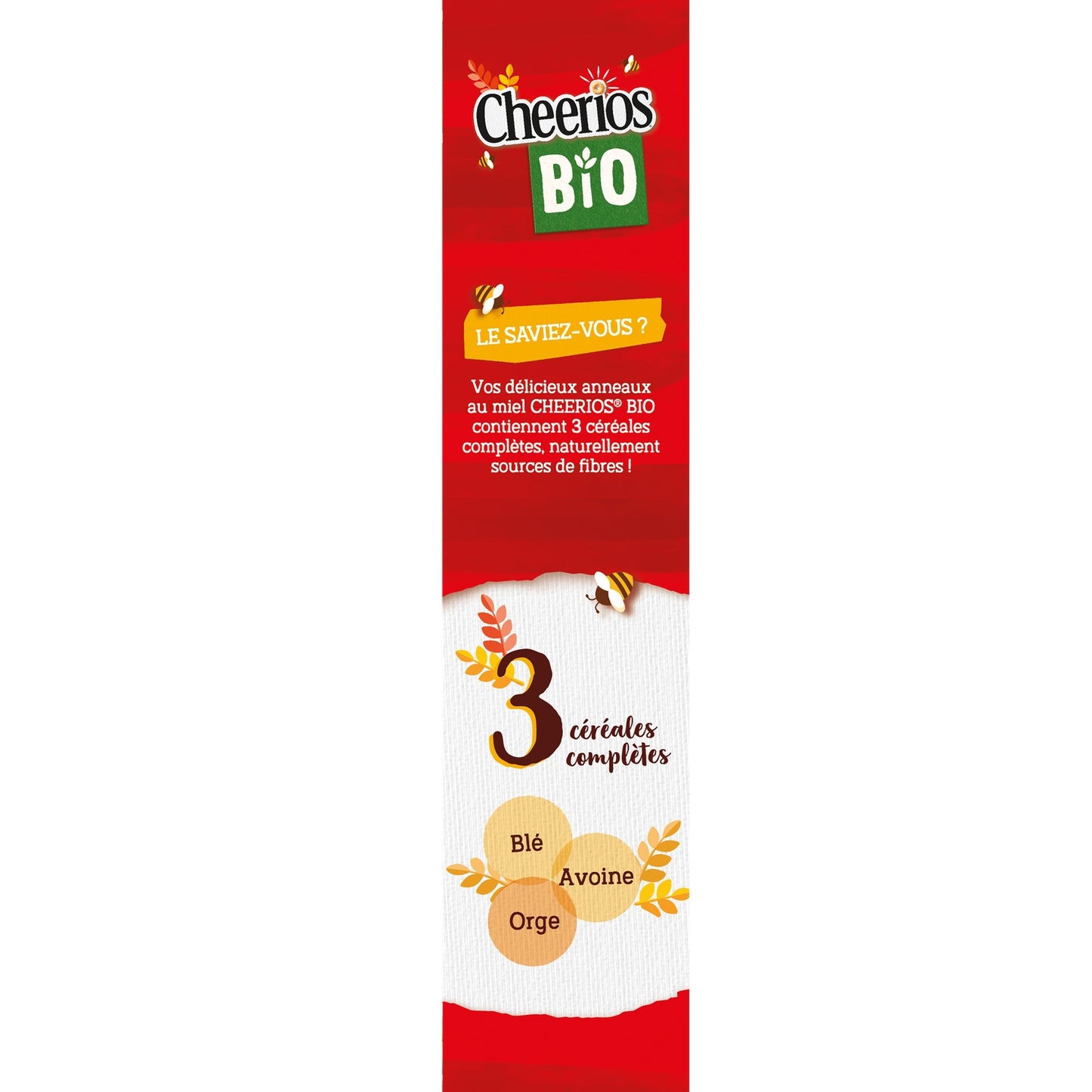 CHEERIOS Organic Honey Cereal
