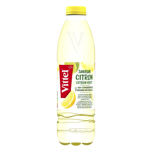 Eau Plate Aromatisée Citron Citron Vert VITTEL
