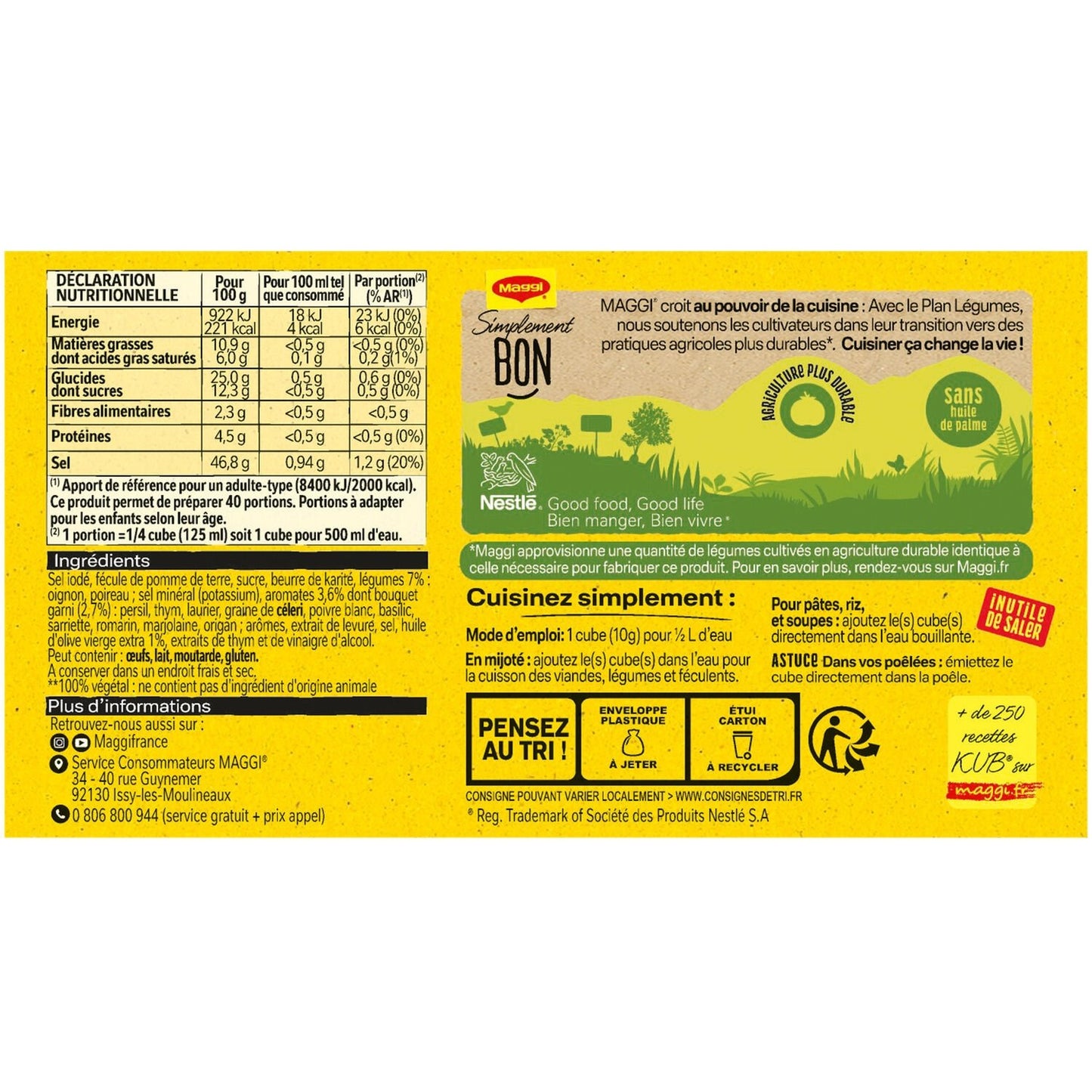 Bouillon Bouquet Garni MAGGI