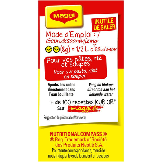 Bouillon en Cubes KUB OR
