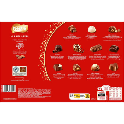 Assortiment de Chocolats au Lait la Boite Rouge NESTLE LA BOITE ROUGE