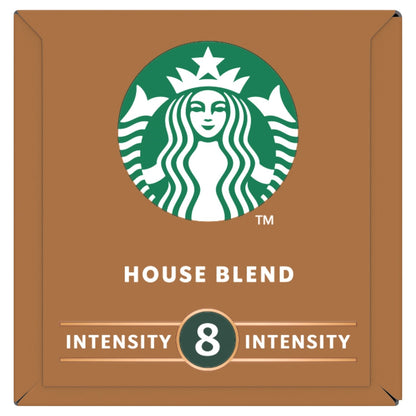 Café Capsules House Blend Lungo Intensité 8 Compatible Nespresso STARBUCKS