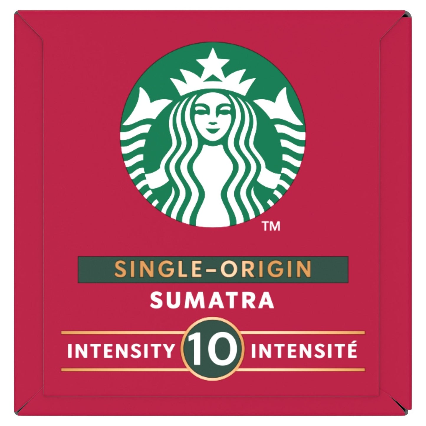 Café Capsules Compatible Nespresso Sumatra Intensité 10 By Nespresso STARBUCKS
