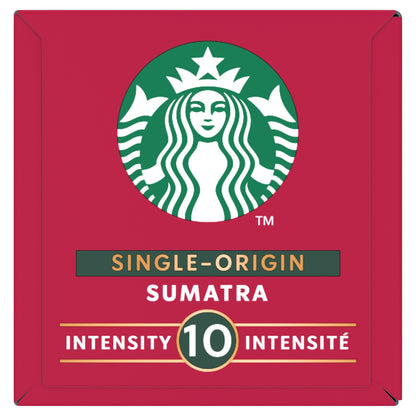 Nespresso Sumatra Intensity 10 kompatible Kapseln von Nespresso STARBUCKS