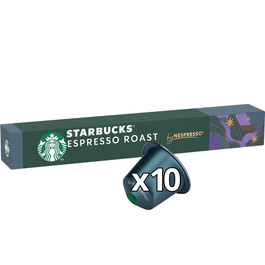 Café Capsules Espresso Roast Intensité 11 Compatible Nespresso STARBUCKS 10 capsules