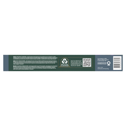 Café Capsules Compatible Nespresso Espresso Roast Déca Intensité 11 By Nespresso STARBUCKS