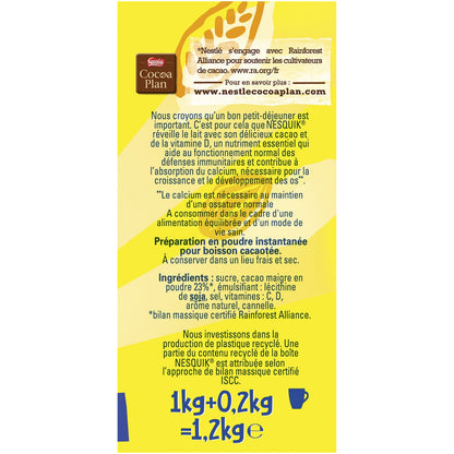Chocolat Instantané NESQUIK