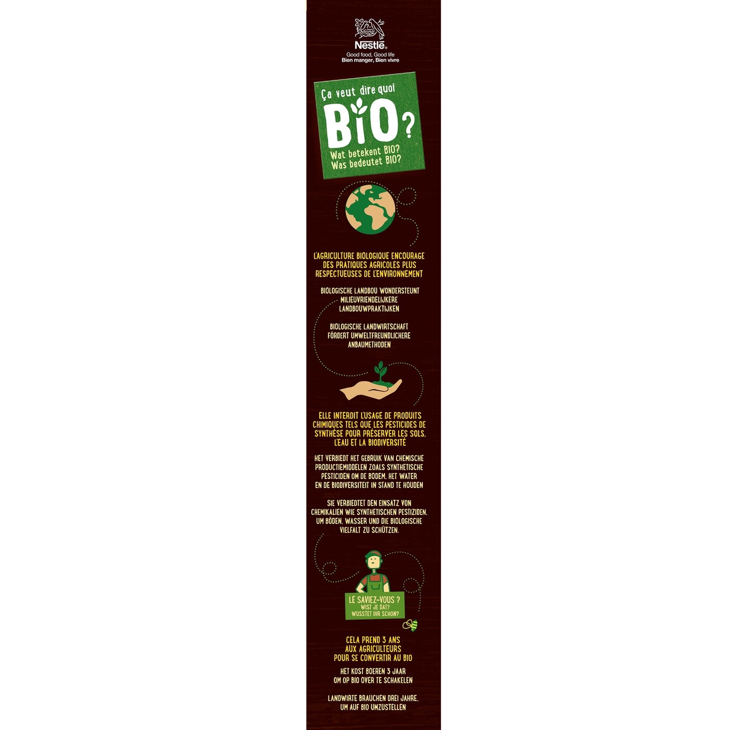 Nestle Organic Lion Caramel and Chocolate Cereal