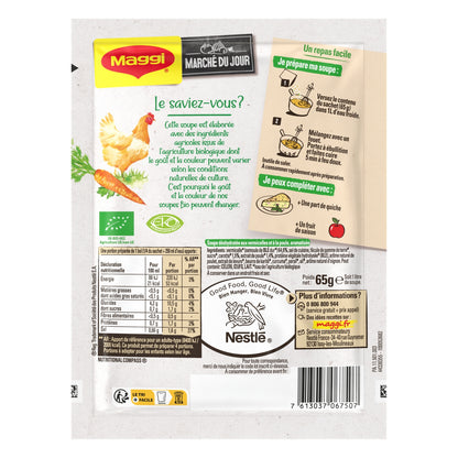 Soupe Déshydratée Poule Vermicelles Carotte Bio MAGGI