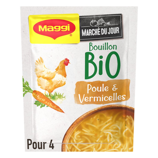 Soupe Déshydratée Poule Vermicelles Carotte Bio MAGGI