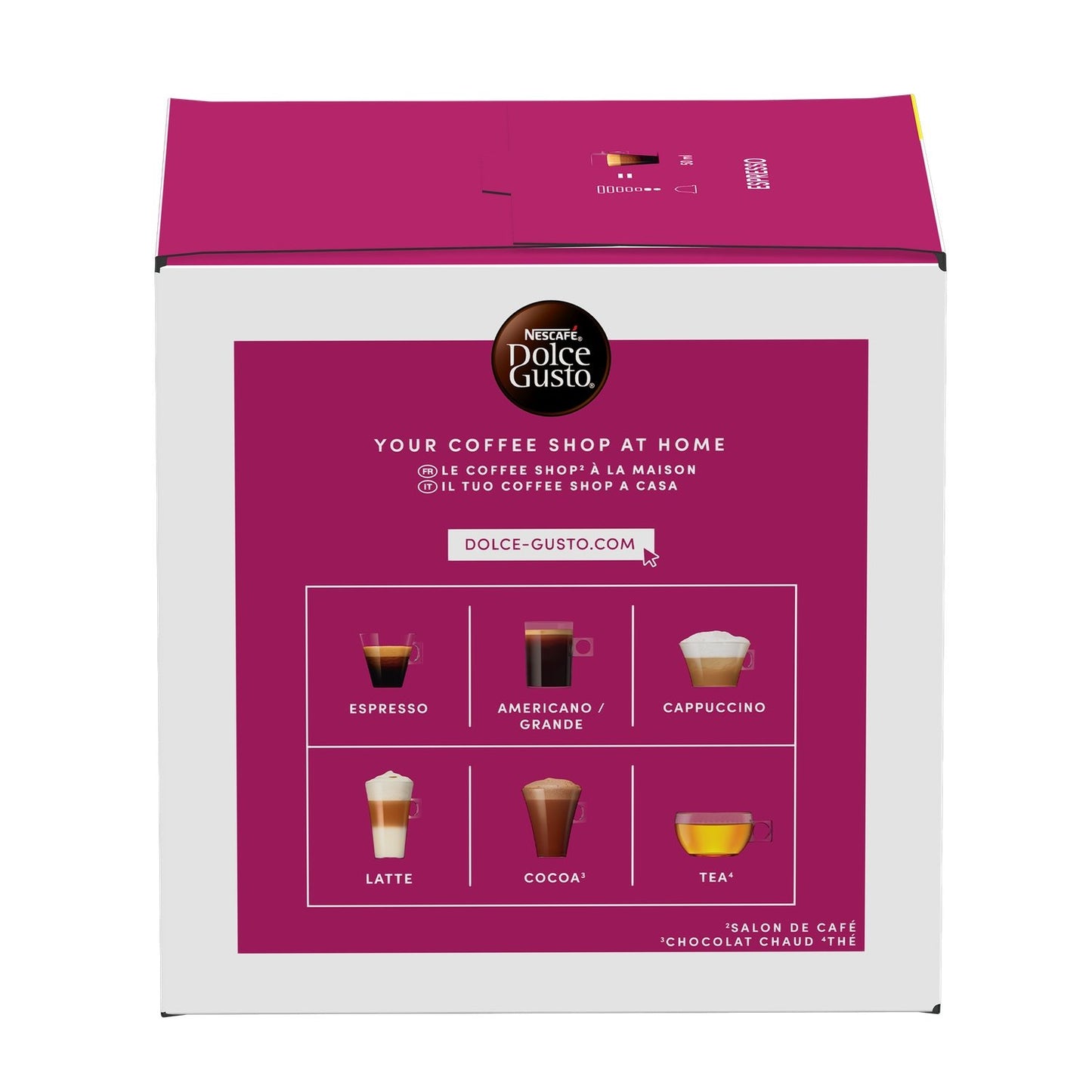 Coffee Capsules Espresso Intensity 5 NESCAFE DOLCE GUSTO