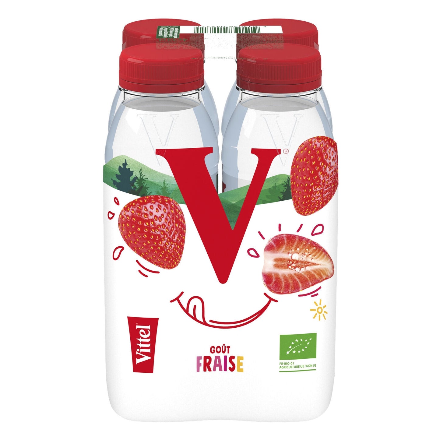 Eau Aromatisée Fraise BIO VITTEL KIDS