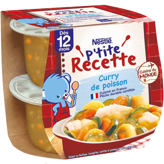 Baby Dish From 12 Months Fish Curry Little Recipe NESTLE