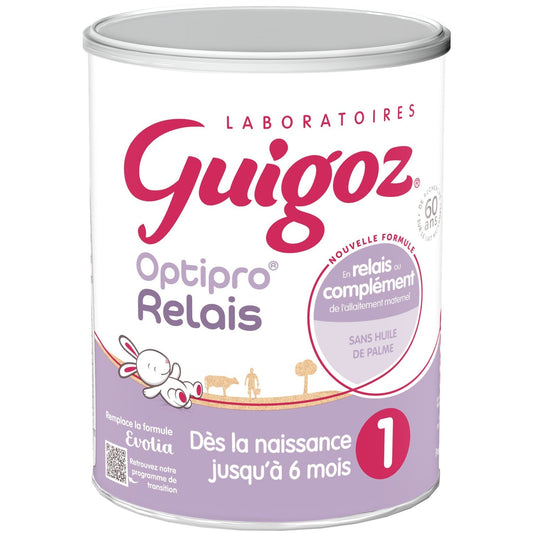 Powdered Baby Milk 1st Age Relais EVOLIA GUIGOZ