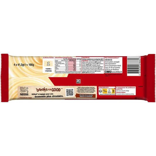 Barres avec Enrobage Blanc KITKAT