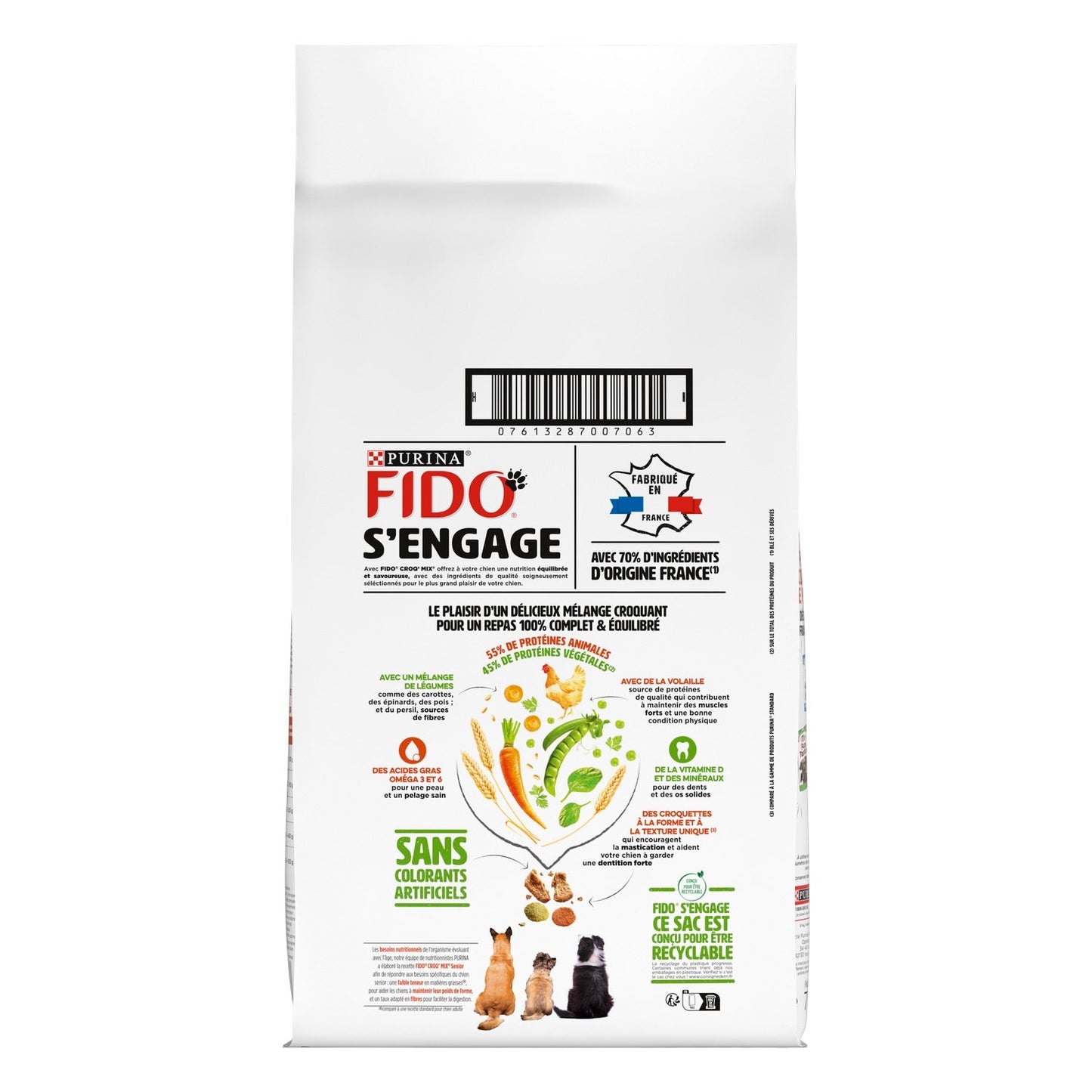 FIDO Poultry and Vegetable Senior Dog Food