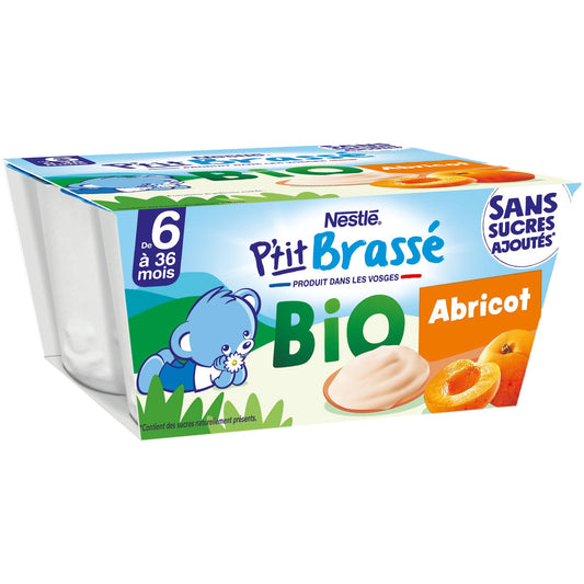 Organic Baby Dessert from 6 Months, Organic Apricot NESTLE