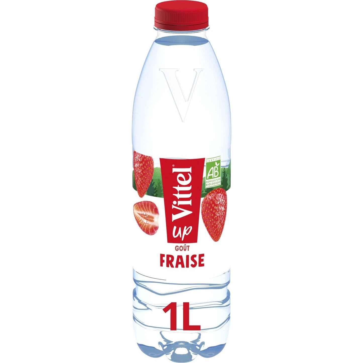 [ANTI-GASPILLAGE] Eau Plate Aromatisée Fraise VITTEL - Date de durabilité minimale : 12/2025