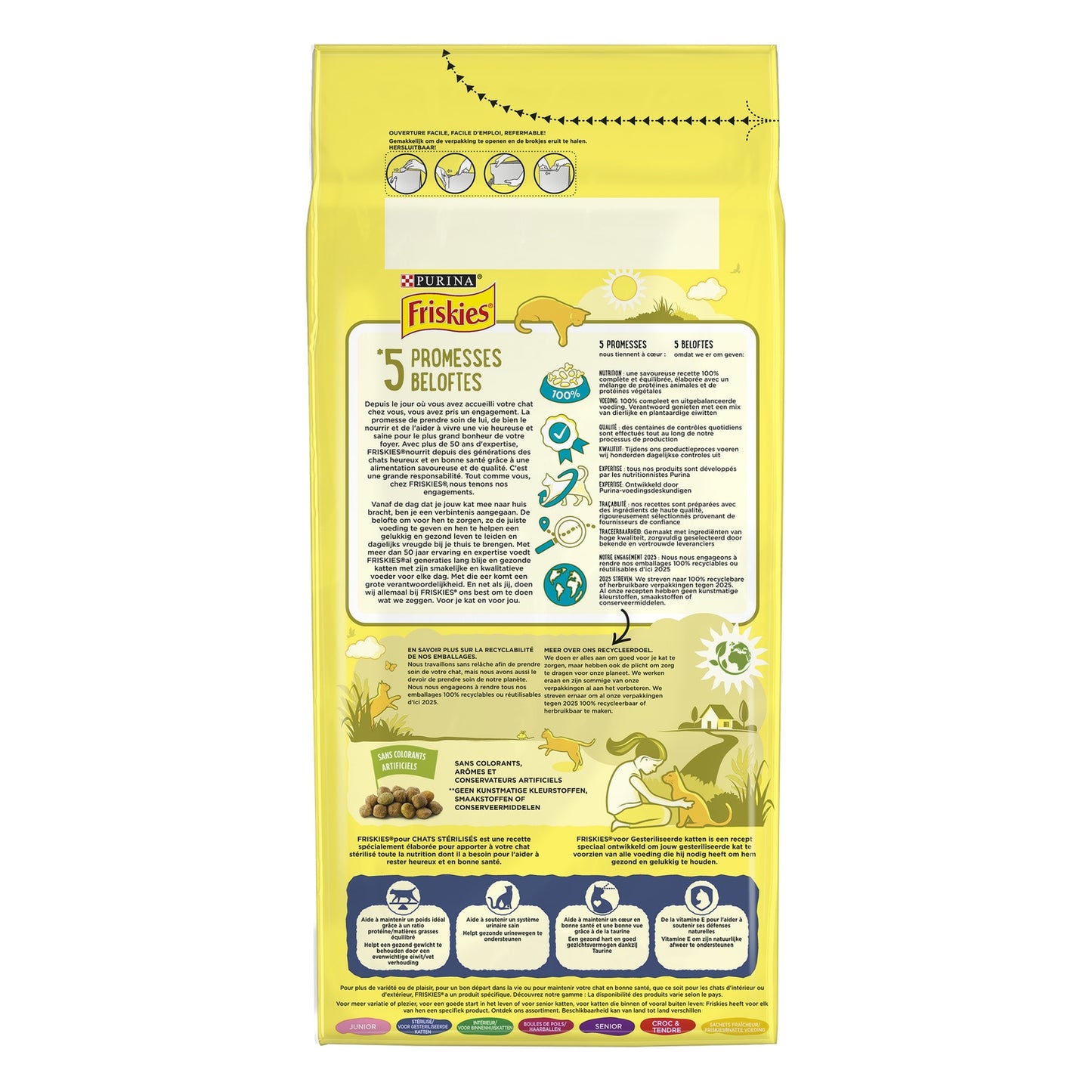 Friskies Sterilized Cat Food with Tuna &amp; Vegetables