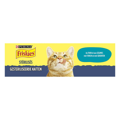 Friskies Sterilized Cat Food with Tuna &amp; Vegetables