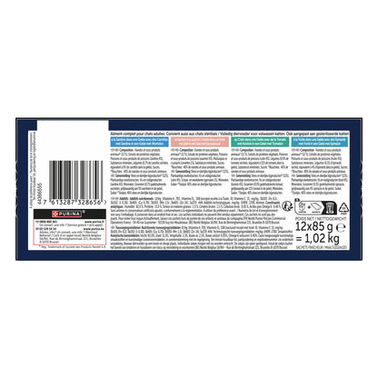 Adult Cat Food in Jelly Sardine Salmon Hake Trout Sensations FELIX