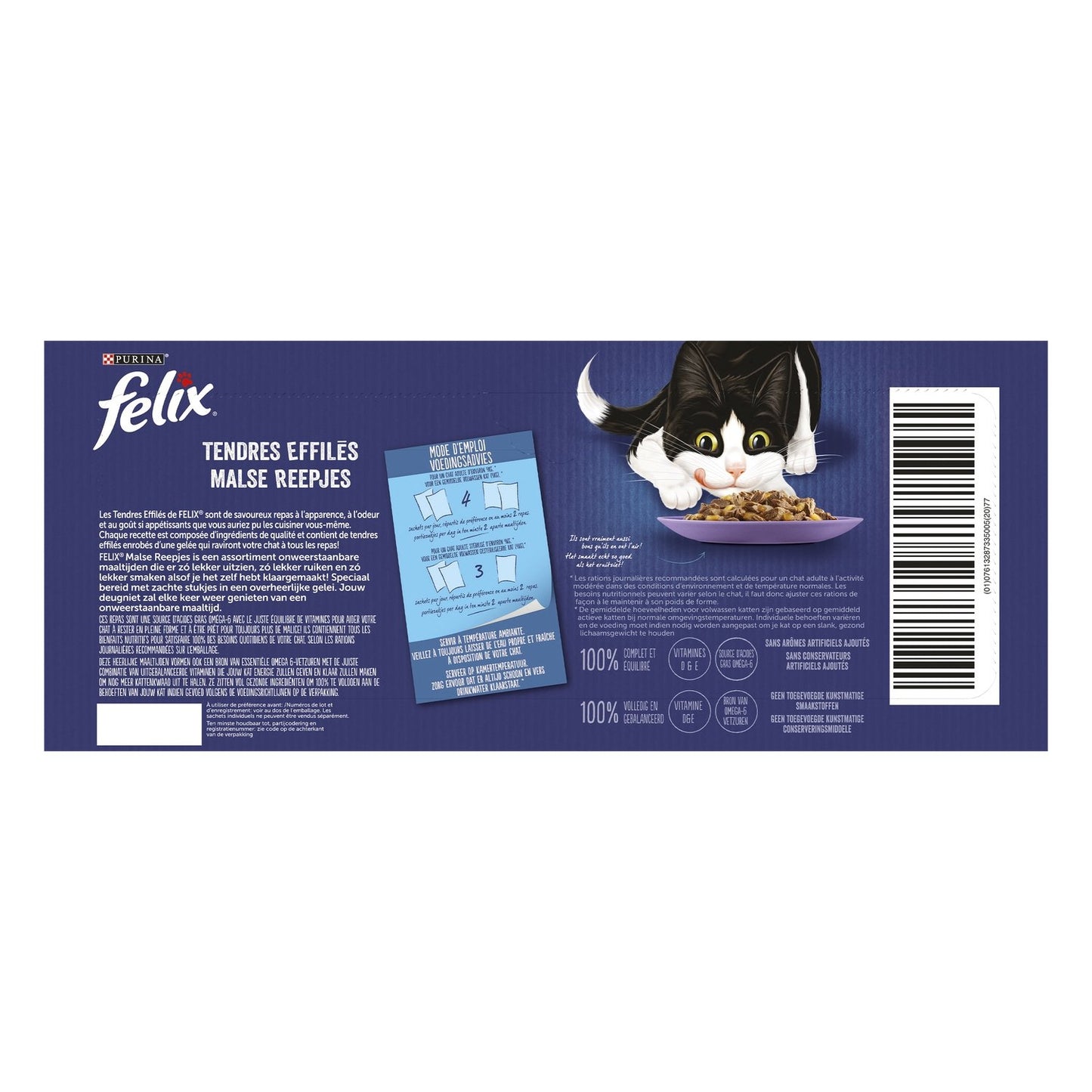 FELIX Mixed Soft Shredded Adult Cat Food in Jelly
