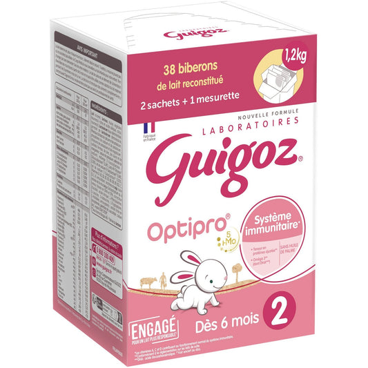 Optipro 2nd Age Powdered Baby Milk GUIGOZ