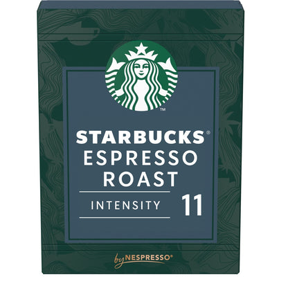 Kaffeekapseln kompatibel mit Nespresso Espresso Roast Intensity 11 von Nespresso STARBUCKS