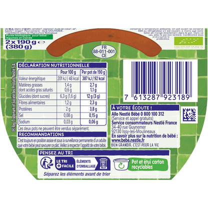 Baby Dish From 8 Months Organic Spaghetti Bolognese Little Recipe NESTLE