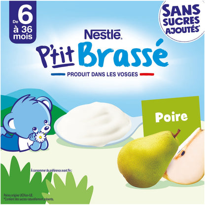 Dessert Bébé Dés 6 Mois, Poire NESTLE