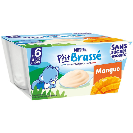 Baby Dessert From 6 Months, Mango P'TIT BRASSE