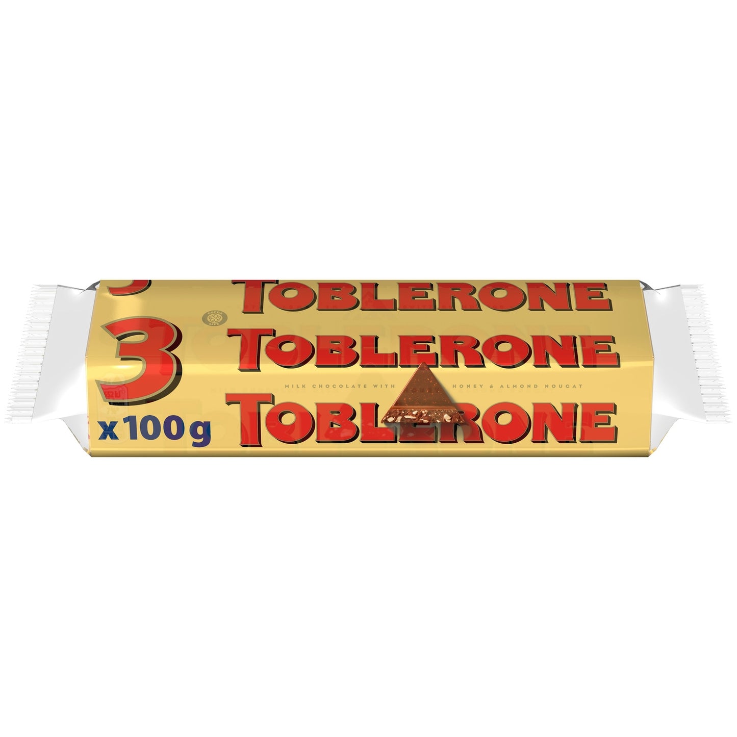 Barres Chocolatées Lait Nougat Amandes TOBLERONE 