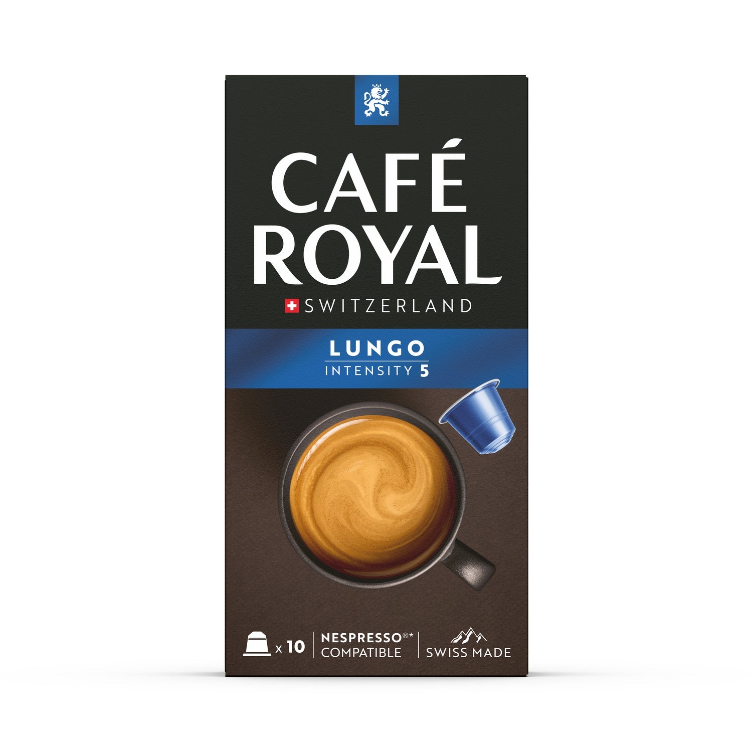 Café Capsules Lungo Intensity 5 CAFE ROYAL 
