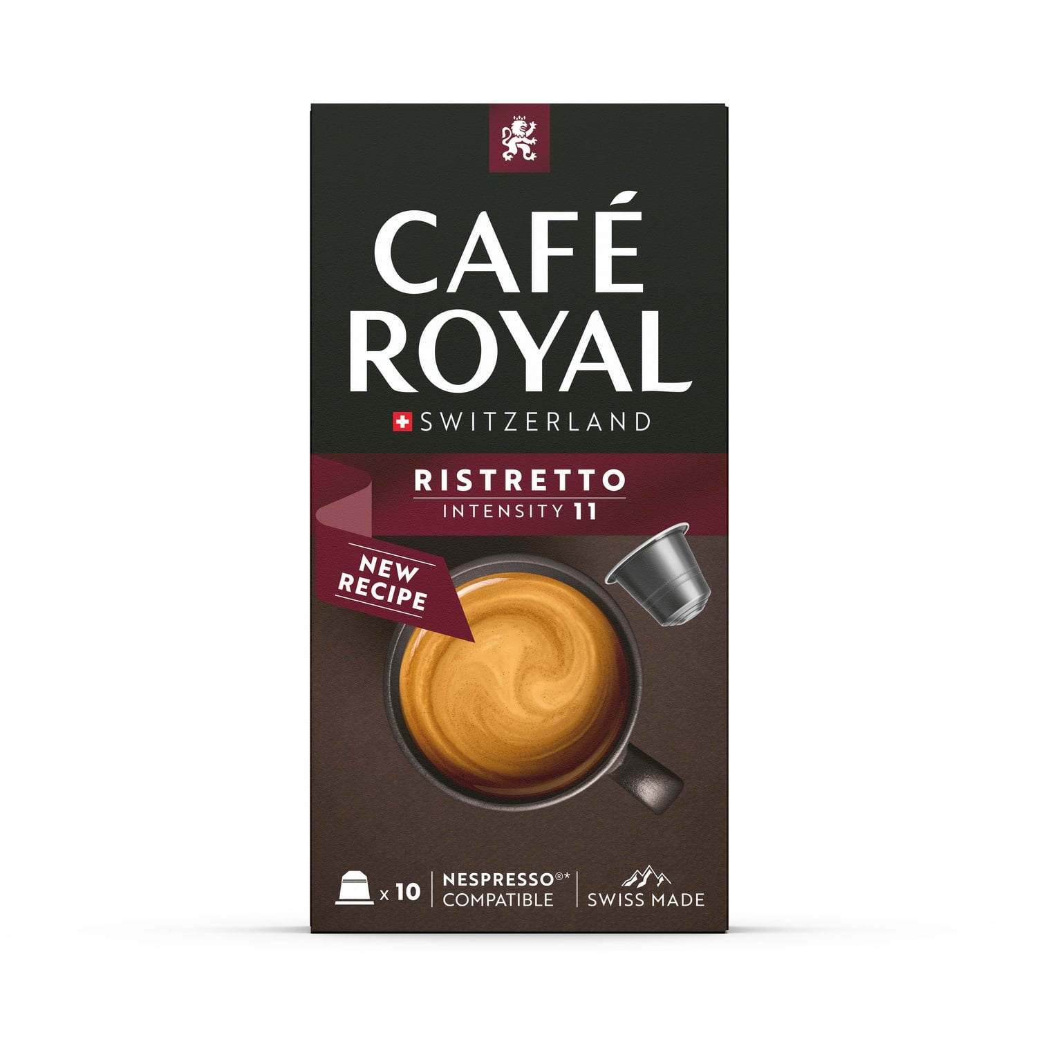 Café en capsule ristretto compatibles Nespresso CAFE ROYAL 