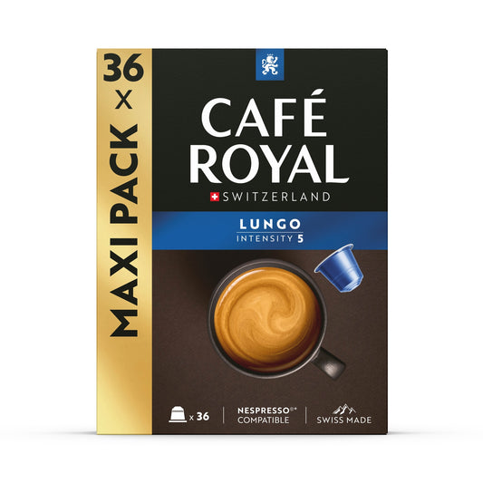 Café Capsules Compatibles Nespresso Lungo CAFE ROYAL