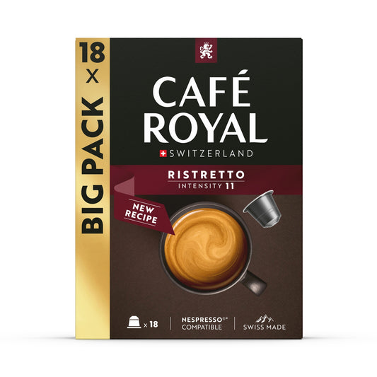 Café Capsules Compatibles Nespresso Ristretto N°9 CAFE ROYAL