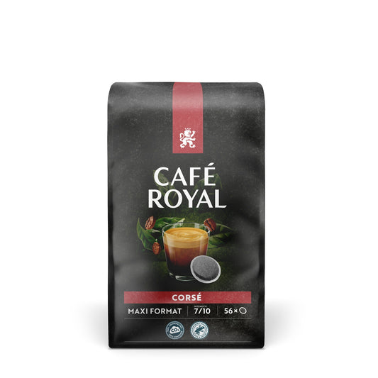 Café Dosettes Compatibles Senseo Corsé CAFE ROYAL