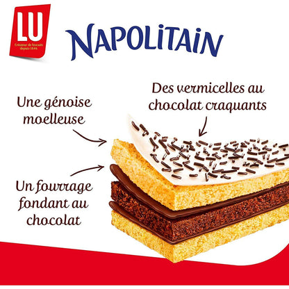 Gâteaux au Chocolat les Minis Napolitain LU