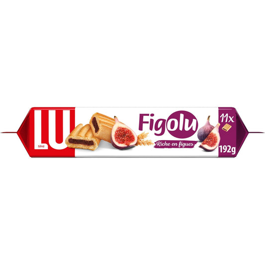 Biscuits aux Figues Figolu LU Le paquet de 192 g