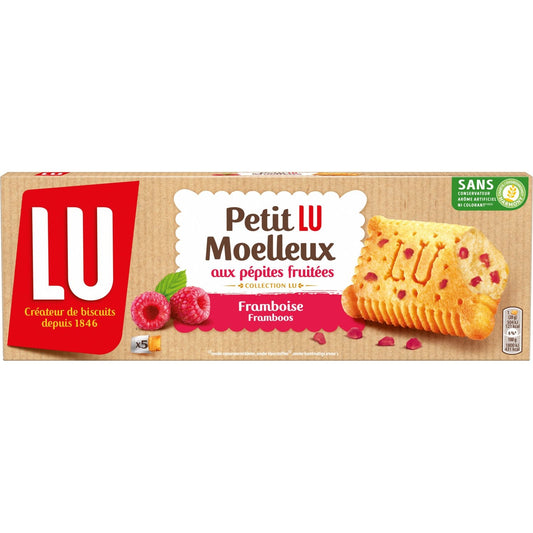 Gâteaux Moelleux à la Framboise Petit Lu Moelleux LU